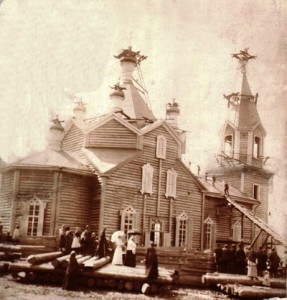 Строительство Покровской церкви (ред.)